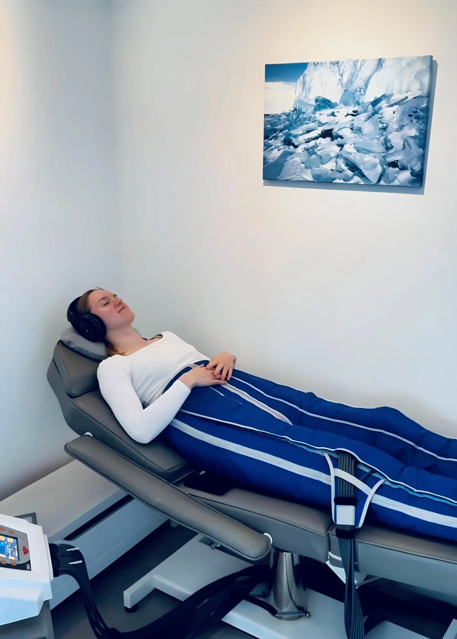 Druckwellenmassage bei Cryo Kiel